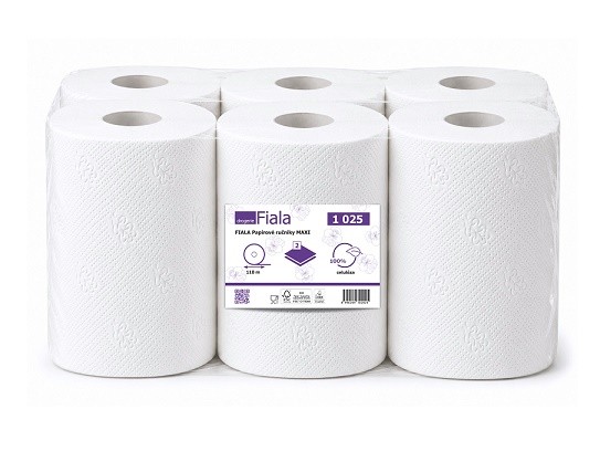 Papírové ručníky v roli MAXI 110m Papírové ručníky v roli MAXI 110m - Papírová hygiena Papírové ručníky v roli Maxi